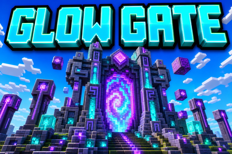1.18 Nether Portal Design preview for Minecraft Bedrock