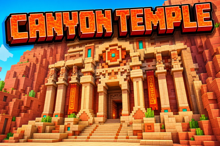 Al Khazneh of Petra preview for Minecraft Bedrock