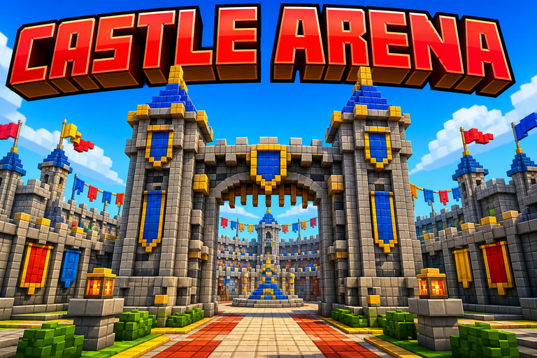 Battle Mode Remastered: Castle preview for Minecraft Bedrock