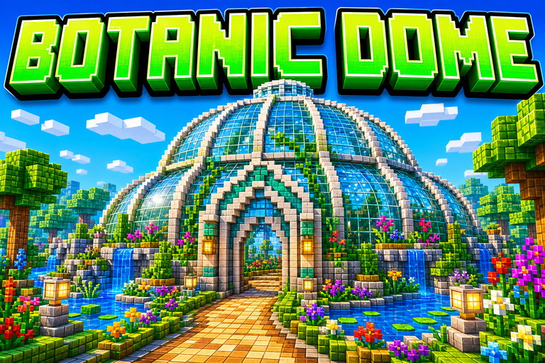 Botanic Garden 2.0 preview for Minecraft Bedrock
