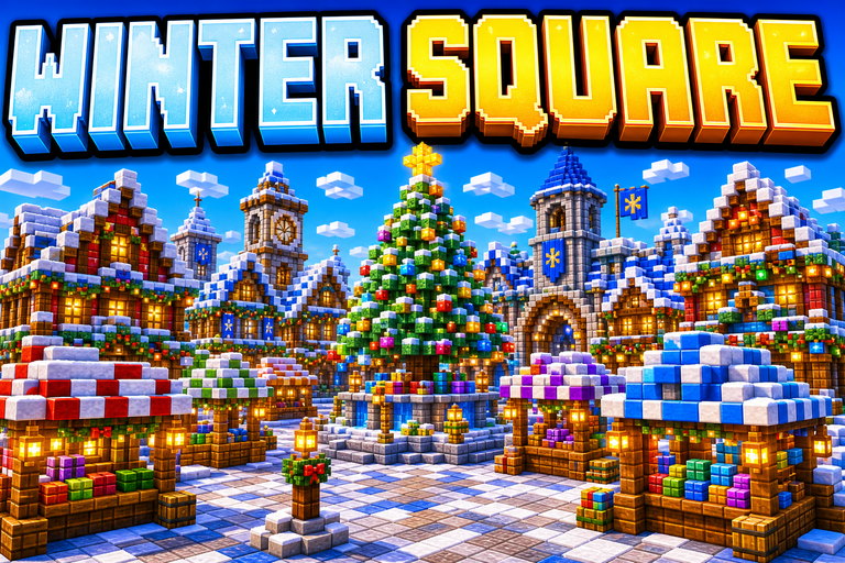 Christmas time preview for Minecraft Bedrock