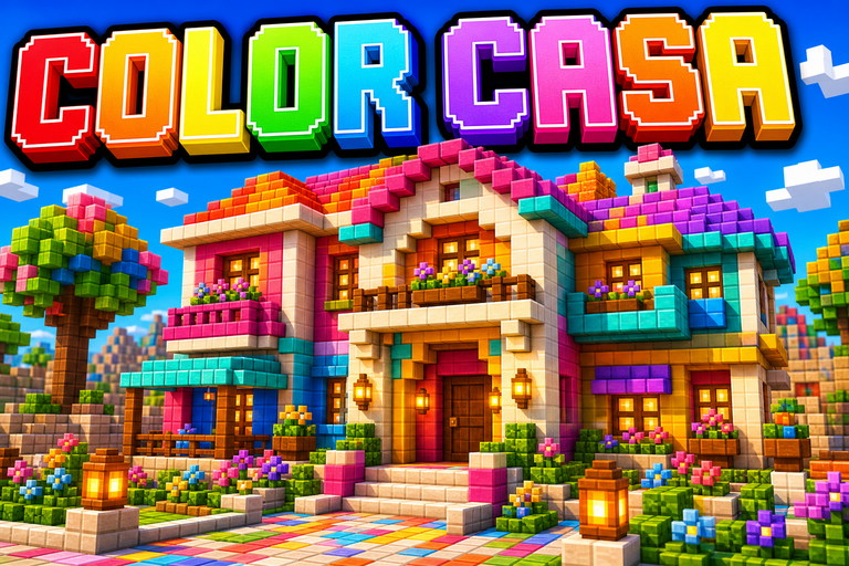 Encanto Casita preview for Minecraft Bedrock