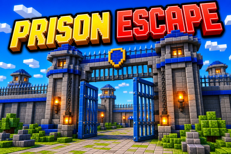 Escape the prison! preview for Minecraft Bedrock
