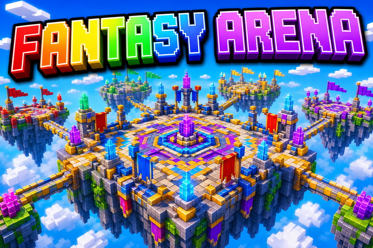 Fantasy Bedwars preview for Minecraft Bedrock