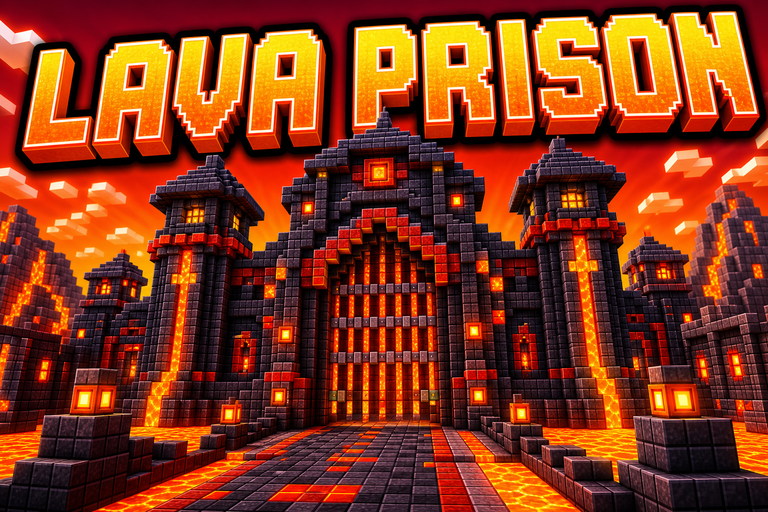 Hells Prison Escape map preview for Minecraft Bedrock