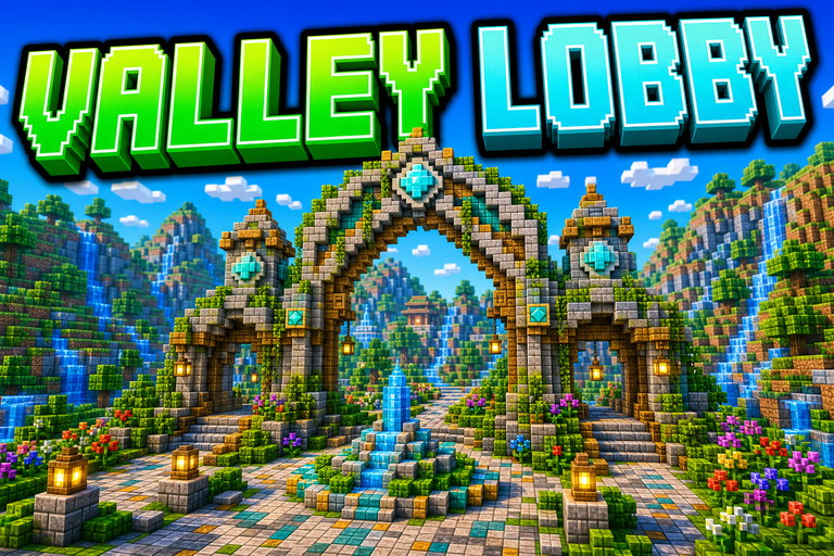 Lobby Map | Valley preview for Minecraft Bedrock