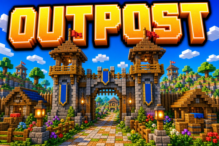 Medieval Outpost preview for Minecraft Bedrock
