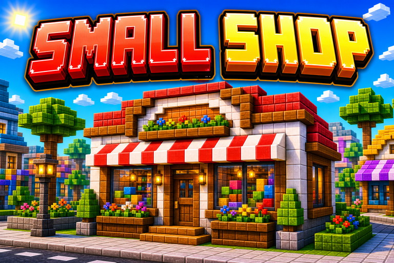 Small Shop preview for Minecraft Bedrock