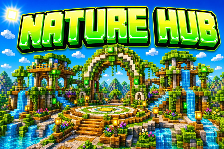 Spawn | Thema | Nature preview for Minecraft Bedrock