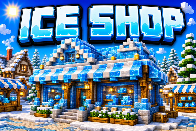 Viking Ice Shop preview for Minecraft Bedrock