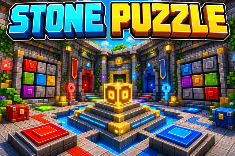 Bean Bedrock Puzzle 1 preview for Minecraft Bedrock