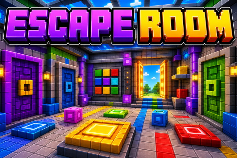 Escape Room Map preview for Minecraft Bedrock