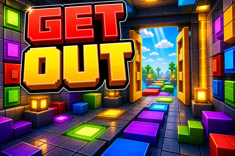GO - Get Out Map preview for Minecraft Bedrock