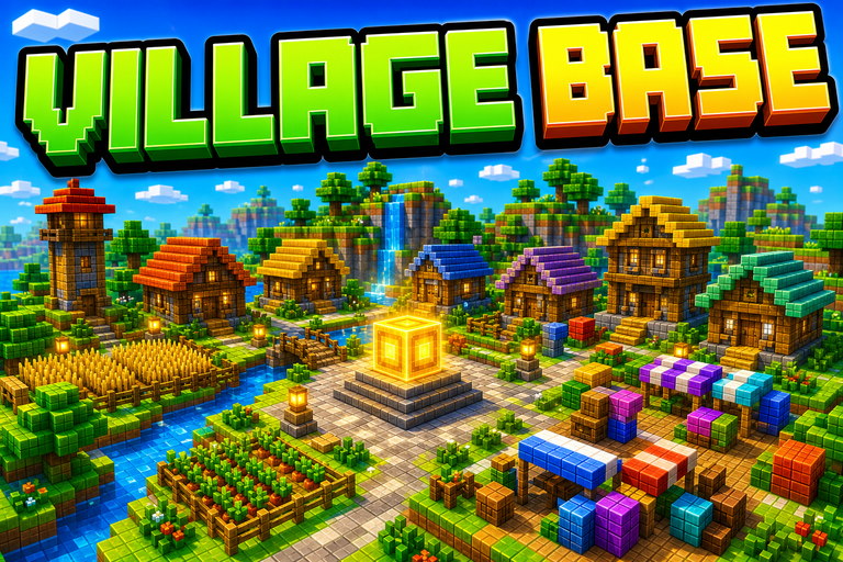 Gram Bangla Map preview for Minecraft Bedrock