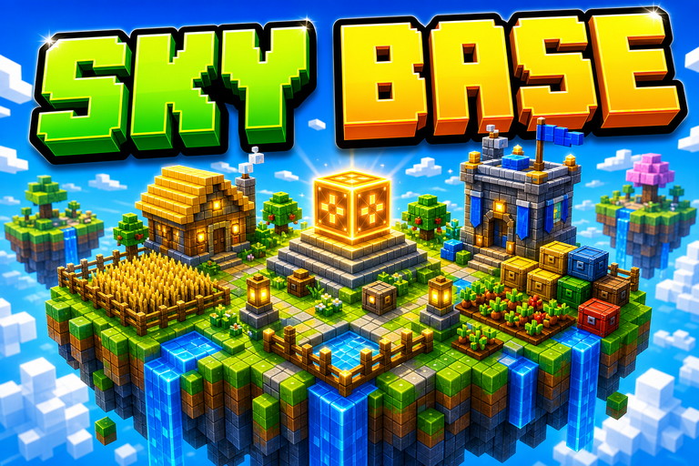 Minecraft Skyblock Map preview for Minecraft Bedrock