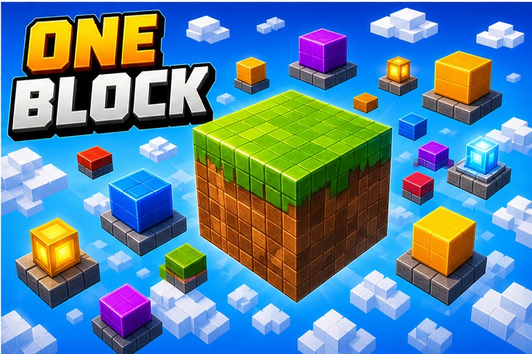 One Block preview for Minecraft Bedrock
