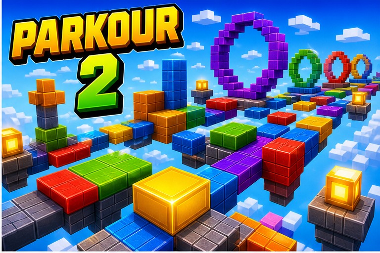 Parkour Gabutz 2 Map preview for Minecraft Bedrock