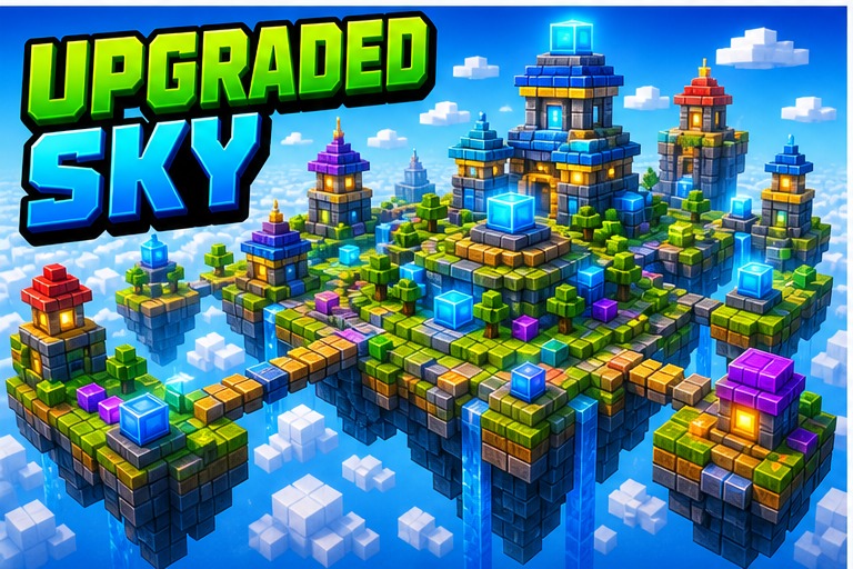 Skyblock V2.1 Upgraded preview for Minecraft Bedrock