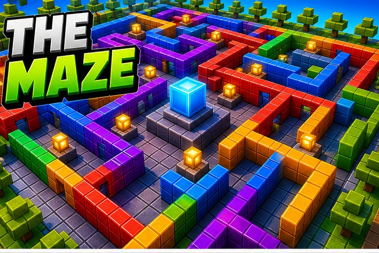 The Maze preview for Minecraft Bedrock
