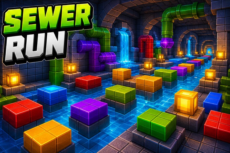 The Sewers Map preview for Minecraft Bedrock
