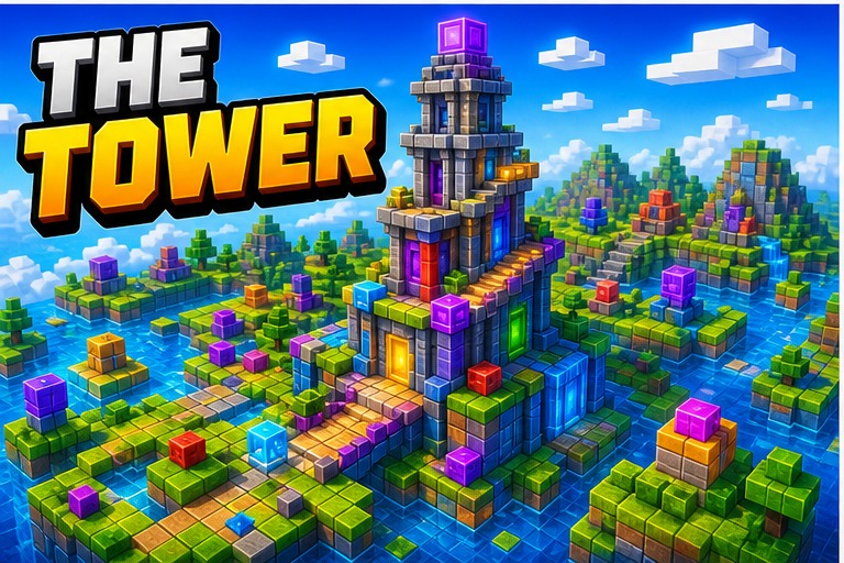 The Tower Map preview for Minecraft Bedrock
