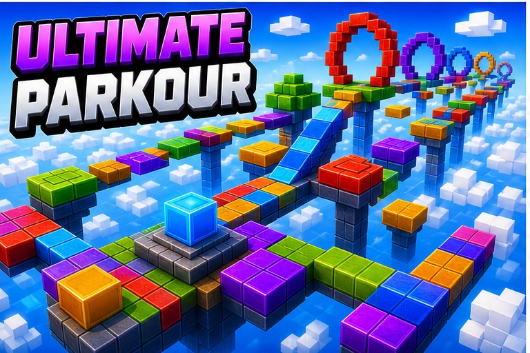 Ultimate Parkour preview for Minecraft Bedrock