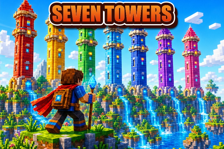 7 Towers Add-on preview for Minecraft Bedrock