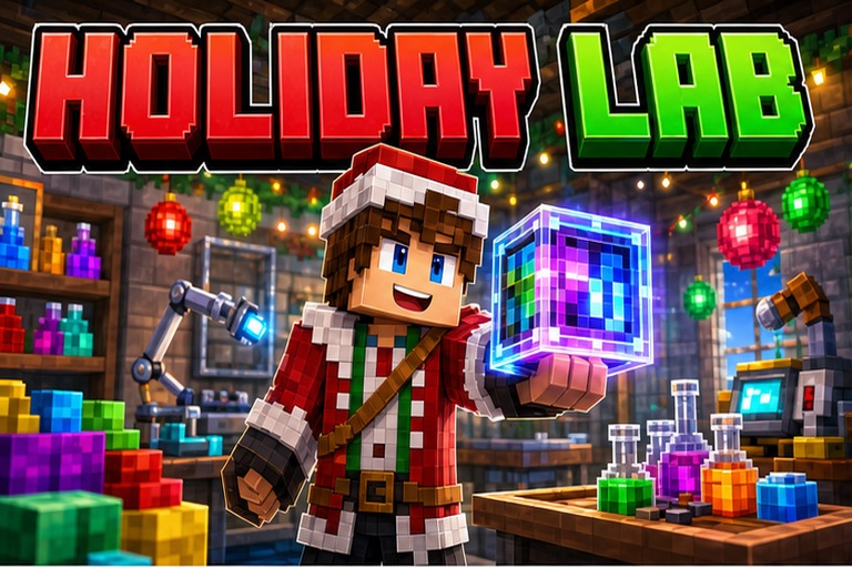 Christmas Horror Experiment Add-on preview for Minecraft Bedrock