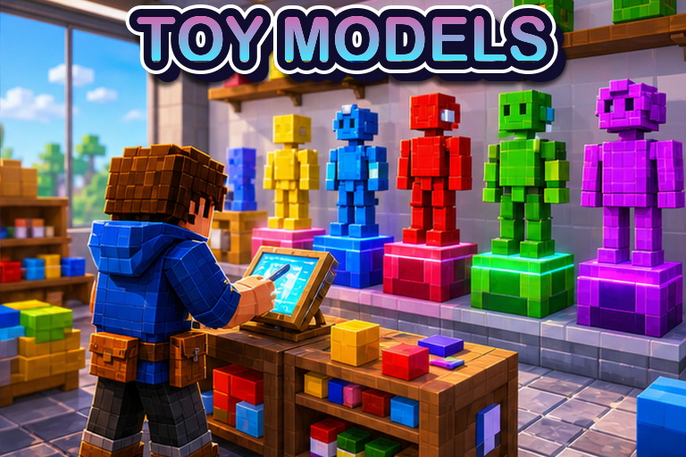 Cute Mob Models Add-on preview for Minecraft Bedrock