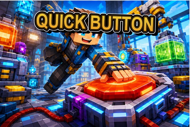 F1 Hotbar Button Add-on preview for Minecraft Bedrock