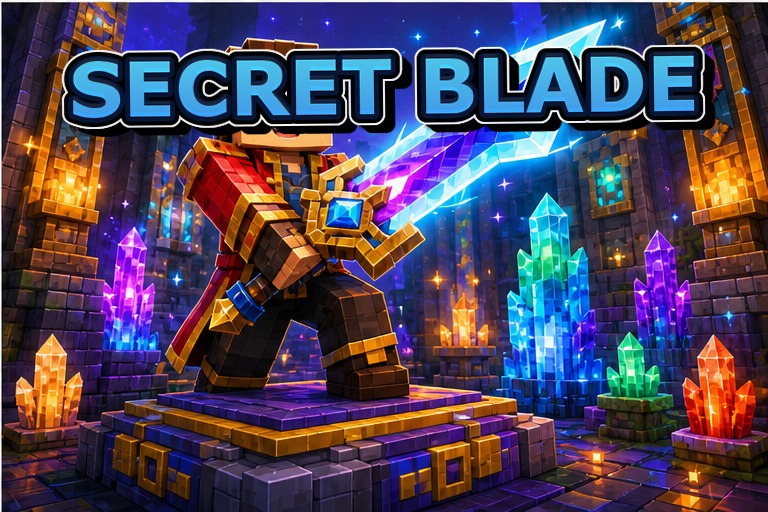 Secret Sword Add-on preview for Minecraft Bedrock