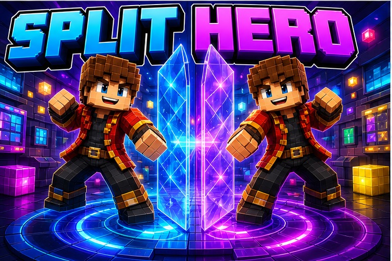 Split Self Add-on preview for Minecraft Bedrock