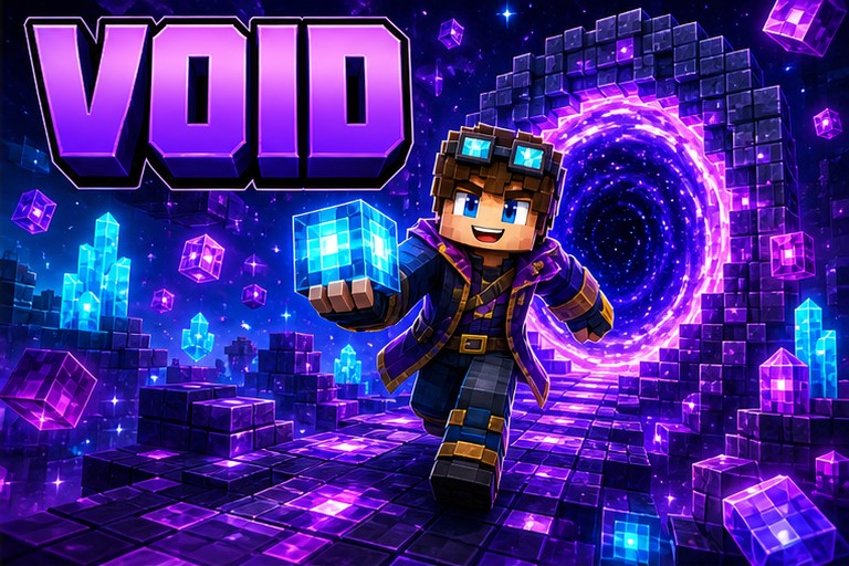 The Man From The Void Add-on preview for Minecraft Bedrock