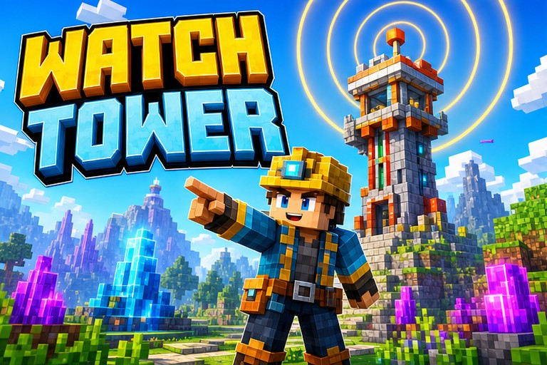 The One Who Watches Reborn Addon preview for Minecraft Bedrock