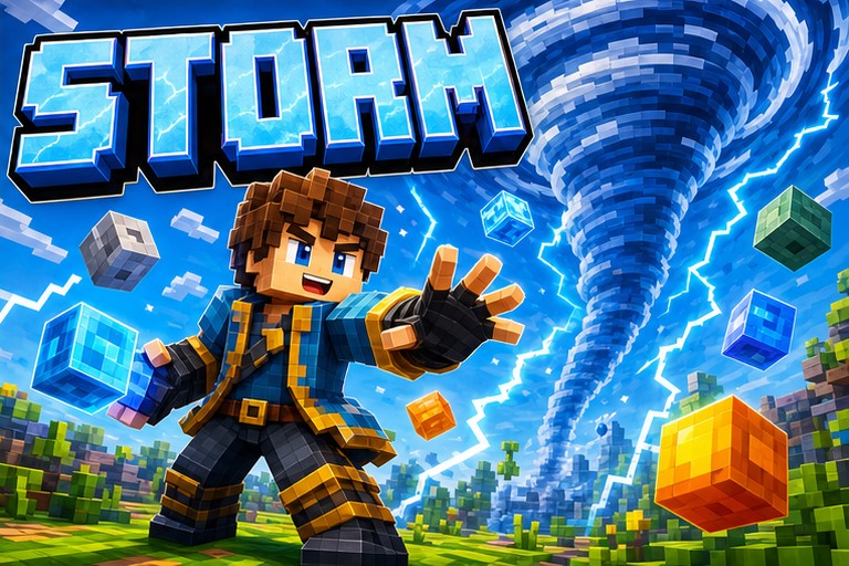 Weather and Tornadoes Add-on preview for Minecraft Bedrock