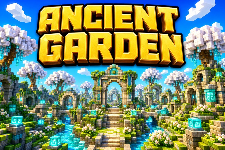 Ancient City Under Pale Garden preview for Minecraft Bedrock