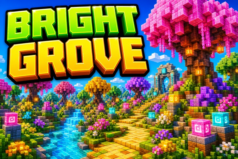 Extension Grove preview for Minecraft Bedrock