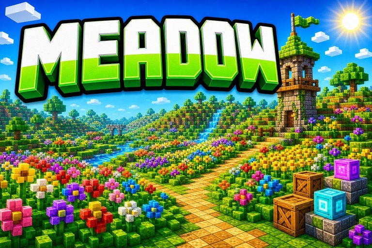 Extension Meadow preview for Minecraft Bedrock