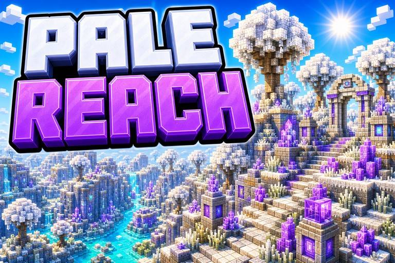 Extension Pale Reach preview for Minecraft Bedrock