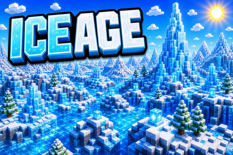 Ice Age Minecraft 1.19 Seed preview for Minecraft Bedrock