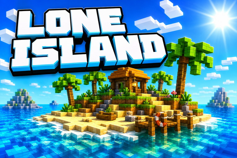 Isolated Island preview for Minecraft Bedrock
