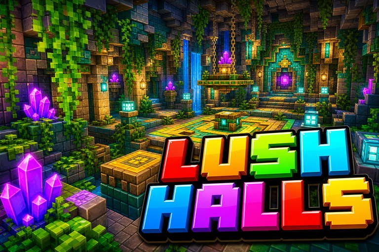 Lush Trial Chambers (Java & Bedrock) preview for Minecraft Bedrock