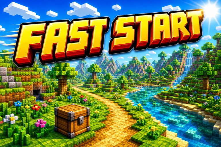 Minecraft PE 1.19 Speedrunning Seed preview for Minecraft Bedrock