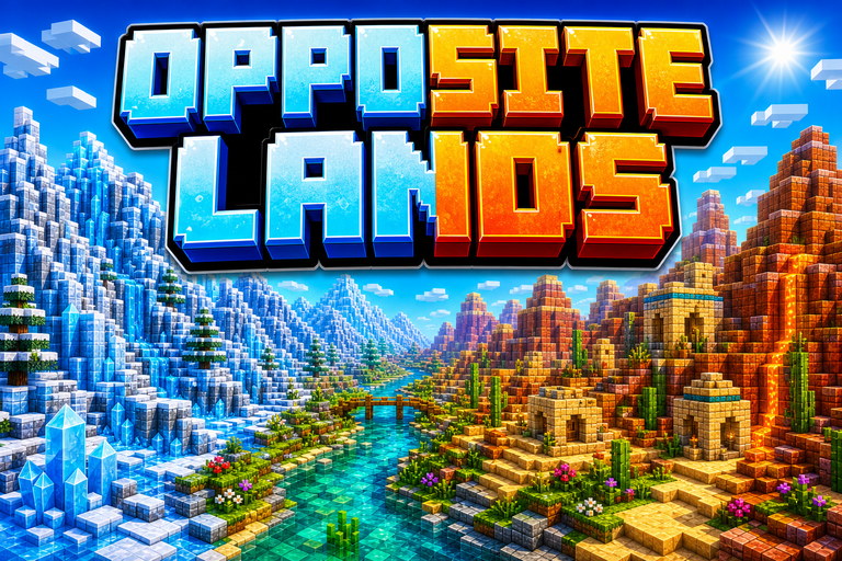 Opposites Attract preview for Minecraft Bedrock