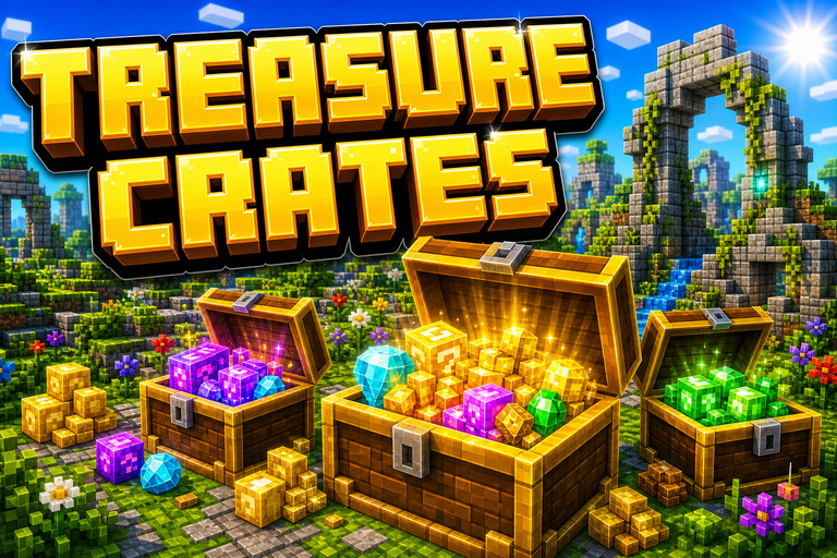 Overpowered Loot preview for Minecraft Bedrock