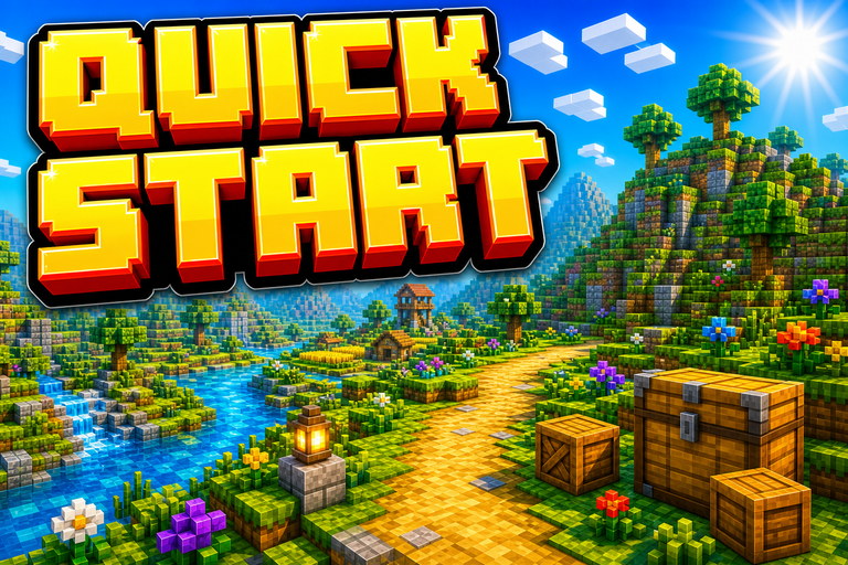 Quick Minecraft 1.21 Beginning (Java) preview for Minecraft Bedrock