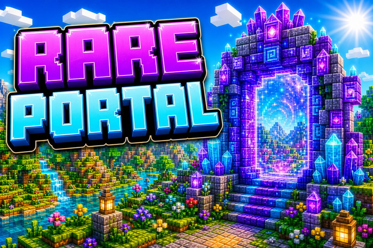 Rarest End Portal preview for Minecraft Bedrock