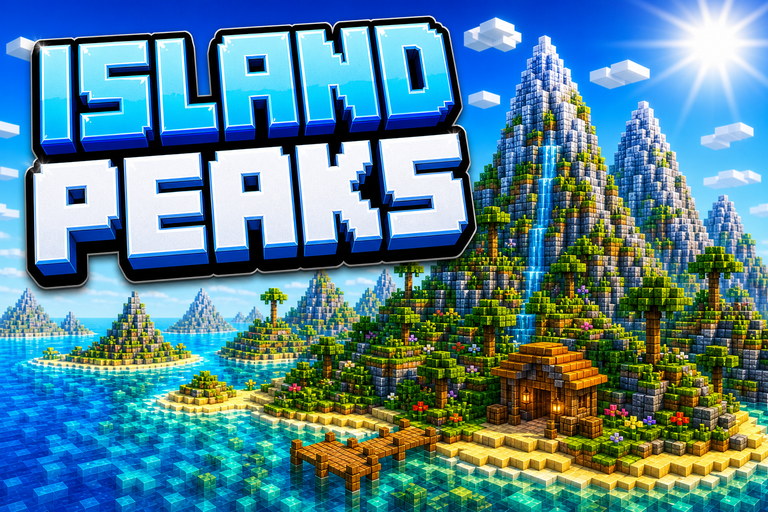 Scattered Mountain On Minecraft Survival Island preview for Minecraft Bedrock