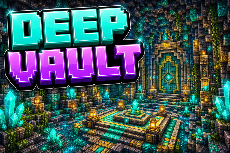 Seed with Warden Below Spawn preview for Minecraft Bedrock