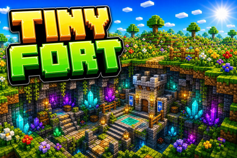 Smallest Stronghold and Lucky Spawn preview for Minecraft Bedrock
